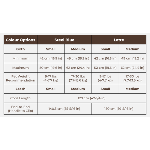 Harnais pour chien et laisse en cuir VOOCOO, moyen