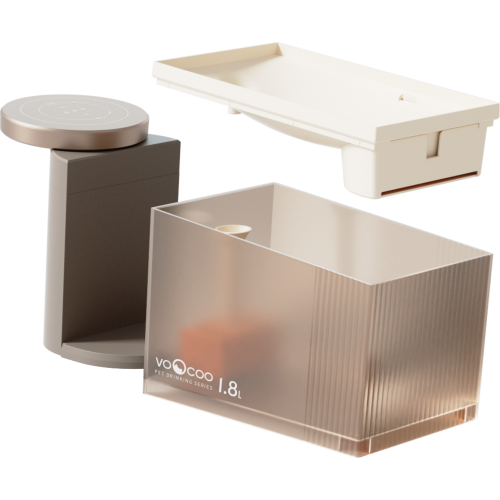 Fontaine d'eau pour animal de compagnie à stérilisation automatique Flow de VOOCOO