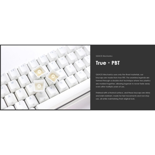 Ducky ONE 2 PRO - RGB - White - Gateron Yellow - Mini