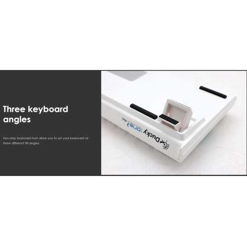 Ducky ONE 2 PRO - RGB - White - Gateron Yellow - Mini