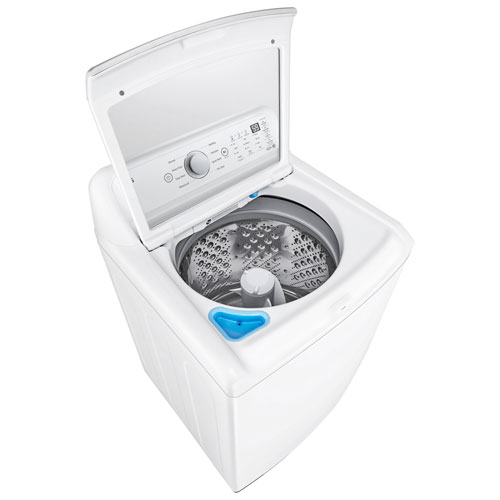LG 5.6 Cu. Ft. High Efficiency Top Load Washer (WT7155CW) - White