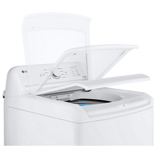 LG 4.8 Cu. Ft. High Efficiency Top Load Washer (WT6105CW) - White