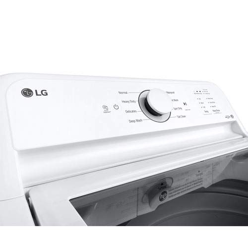 LG 4.8 Cu. Ft. High Efficiency Top Load Washer (WT6105CW) - White