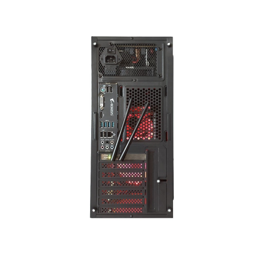 H.E. AMD Ryzen7 Desktop Computer, Ryzen7 2700 16 Threads, 4.10 GHz, 16GB DDR4, Geforce GT 710 2GB GDDR5, 512 GB SSD, USB 3, Win 10 Pro