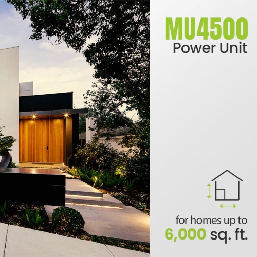 Allegro MU4500 Champion 6,000 Square Foot Home Central Vacuum System -Electric Powerhead and Hose Package Ideal for Hard Surfaces and Hardwood Floors