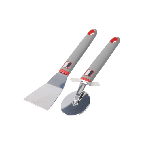 Sakuchi - 6 Piece Stainless Steel Kitchen Utensil Set, Gray