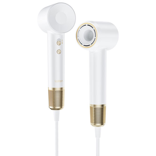 Sèche-cheveux haut de gamme Laifen - Blanc doré - Exclusivité Best Buy
