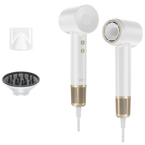 Laifen Premium Hair Dryer (LPR200GW) - Golden White - Only at Best Buy