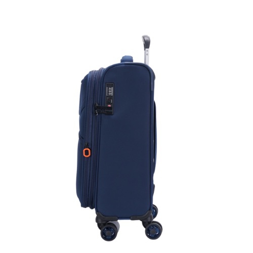 JUMP à parois souples avec 4 roulettes, ultraléger, fermetures à glissière antivol et bagage de cabine extensible