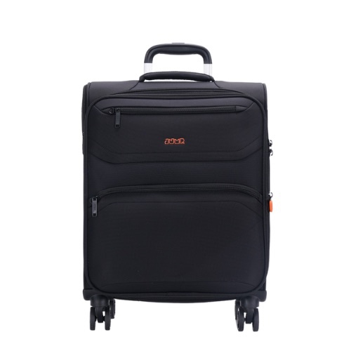 JUMP à parois souples avec 4 roulettes, ultraléger, fermetures à glissière antivol et bagage de cabine extensible