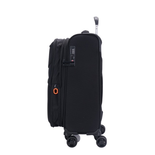 JUMP à parois souples avec 4 roulettes, ultraléger, fermetures à glissière antivol et bagage de cabine extensible