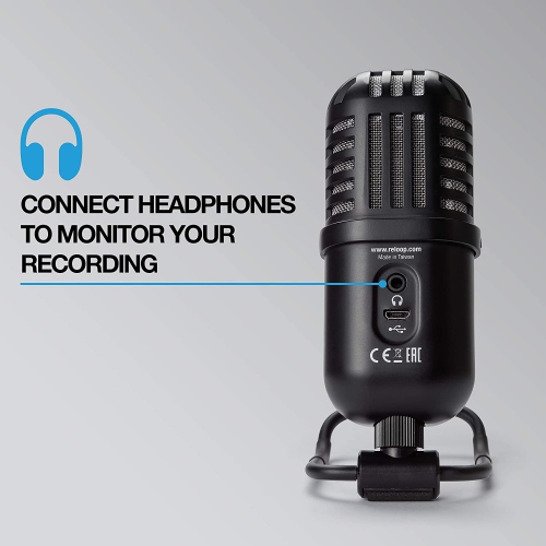 Reloop SPODCASTER-GO Professional USB Podcast Microphone