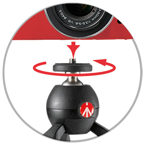 Manfrotto PIXI MII Mini Tripod - Black