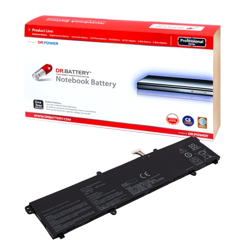 DR. BATTERY  Replacement Laptop Battery 0B200-03580000 0B200-03750000 B0B200-03580300 B31N1911 C31N1911 for Asus Vivobook X421Fp X421Fq [11.55V /