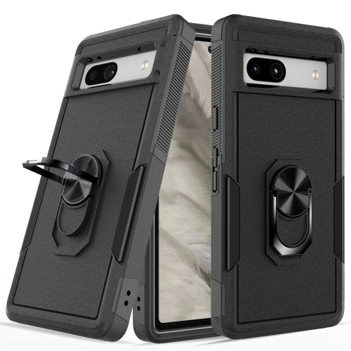 Google Pixel 7A Case, Military Grade Shockproof Protective Case, with Rotatable Kickstand Ring for Google Pixel 7A