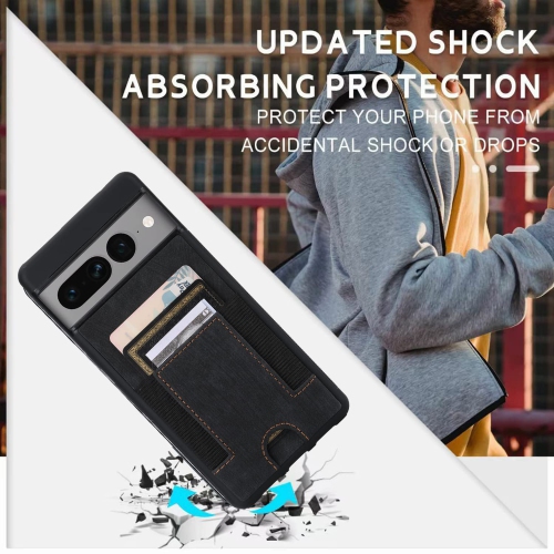 Google Pixel 7A Case Leather Wallet, Pixel 7A Wallet case with Card Slots PU Leather Card Holder Rugged Non-Slip Full Body Drop Protector Back case