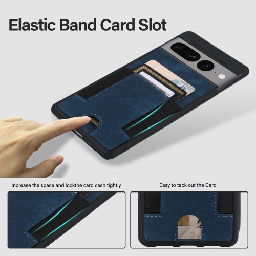 Google Pixel 7A Case Leather Wallet, Pixel 7A Wallet case with Card Slots PU Leather Card Holder Rugged Non-Slip Full Body Drop Protector Back case