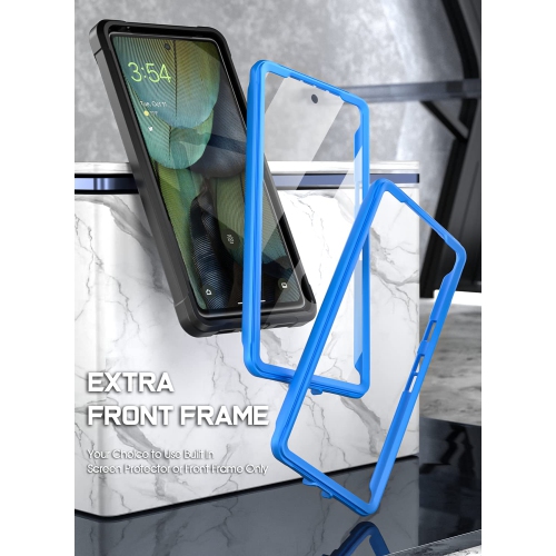 Guardian Series Case for Google Pixel 7A 5G, 20FT Mil-Grade Drop Tested Built-in Screen Protector Work with Fingerprint ID, Full Body Hybrid