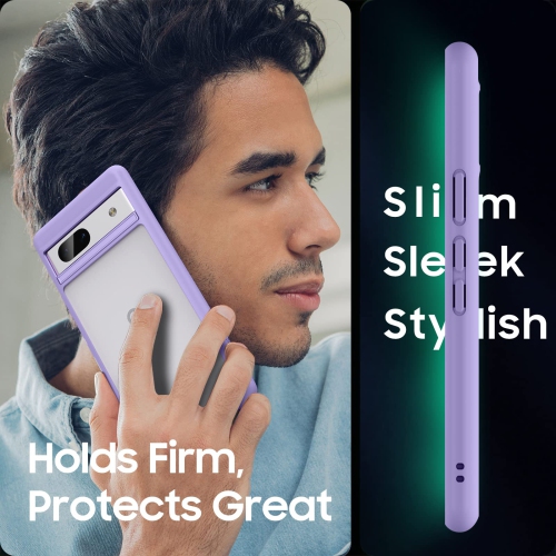 Google Pixel 7A Case, with High Qualtiy Screen Protector, Upgraded Full Camera Protection Shockproof Protection Clear Hard Back, for Pixel 7A Phone