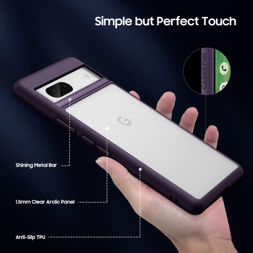 Google Pixel 7A Case, with High Qualtiy Screen Protector, Upgraded Full Camera Protection Shockproof Protection Clear Hard Back, for Pixel 7A Phone