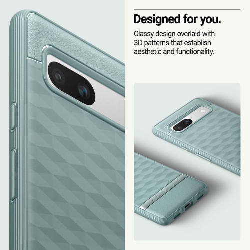 Google Pixel 7a case 5G Military Grade Drop Tested Enhanced Ergonomic Design Case - Sage Green