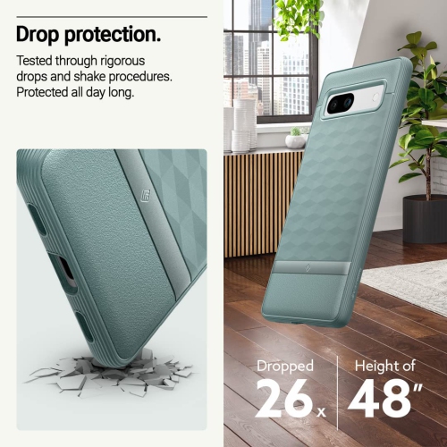 Google Pixel 7a case 5G Military Grade Drop Tested Enhanced Ergonomic Design Case - Sage Green