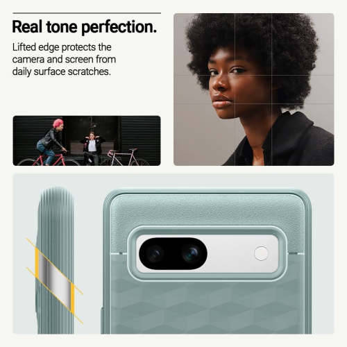 Google Pixel 7a case 5G Military Grade Drop Tested Enhanced Ergonomic Design Case - Sage Green