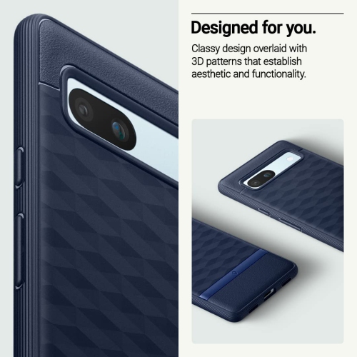 Google Pixel 7a case 5G Military Grade Drop Tested Enhanced Ergonomic Design Case - Midnight Blue