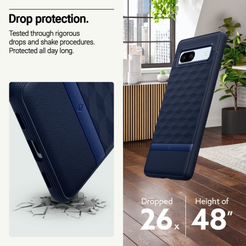 Google Pixel 7a case 5G Military Grade Drop Tested Enhanced Ergonomic Design Case - Midnight Blue