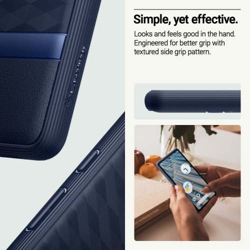 Google Pixel 7a case 5G Military Grade Drop Tested Enhanced Ergonomic Design Case - Midnight Blue