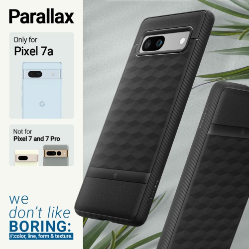 Google Pixel 7a case 5G Military Grade Drop Tested Enhanced Ergonomic Design Case - Matte Black