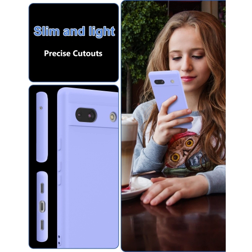 Étui mince de CreSee pour Pixel 7a de Google, coque en TPUR, protection d’appareil photo, intérieur souple, mince, étui souple, pour Pixel 7a -