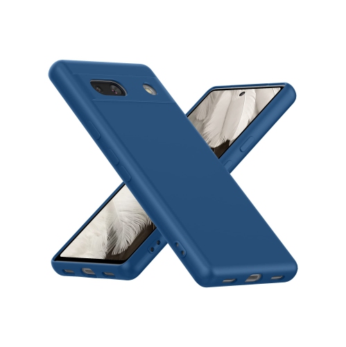 HLD  Cresee Thin Google Pixel 7A Case, Tpu Cover With Camera Protection Soft Interior Slim Flexible Phone Case for Pixel 7A - In Blue
