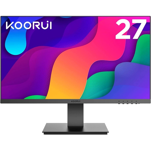 Open Box - KOORUI 27 Inch Computer Monitor, IPS Full HD(1920x1080P