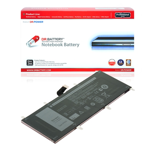 DR. BATTERY  Replacement Laptop Battery 0Gfkg3 0Vn25R Gfkg3 Vn25R for Dell Venue 10 Pro 5056 [7.4 V / 32Wh]