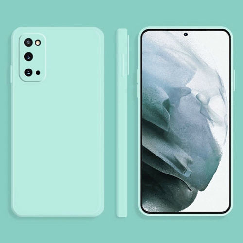 PANDACO Soft Shell Matte Mint Blue Case for Samsung Galaxy S20+