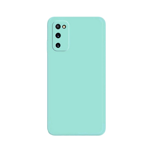 PANDACO Soft Shell Matte Mint Blue Case for Samsung Galaxy S20 FE