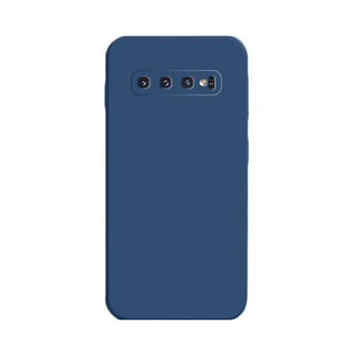 PANDACO Soft Shell Matte Navy Case for Samsung Galaxy S10