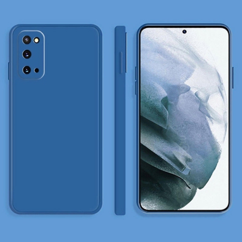 Étui souple bleu marine mat de PANDACO pour Galaxy S20+ de Samsung