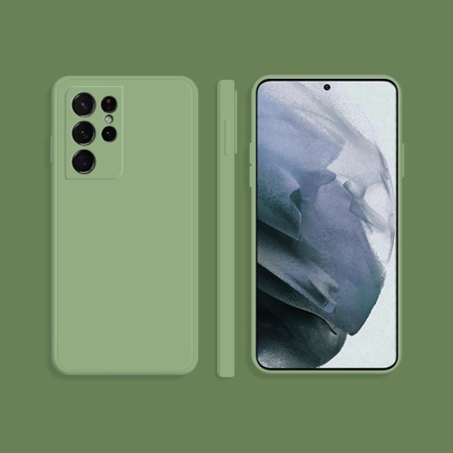 PANDACO Soft Shell Matte Matcha Case for Samsung Galaxy S21 Ultra