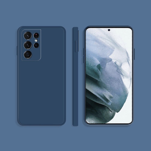 PANDACO Soft Shell Matte Navy Case for Samsung Galaxy S21 Ultra