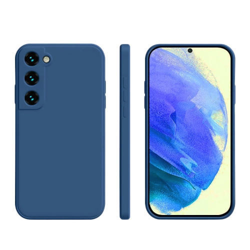 Étui souple bleu marine mat de PANDACO pour Galaxy S21+ de Samsung