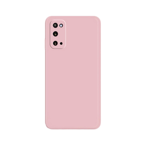 PANDACO Soft Shell Matte Pink Case for Samsung Galaxy S20