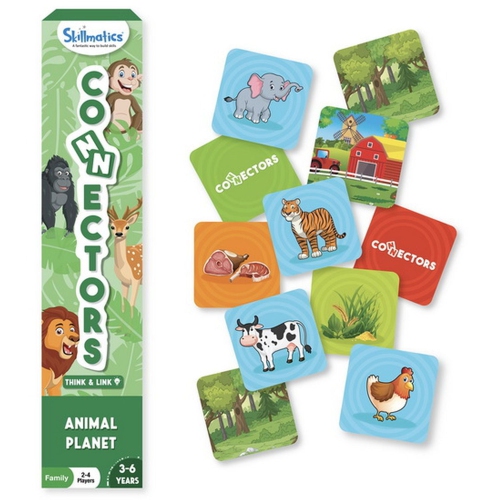 Skillmatics - Connectors - Animal Planet