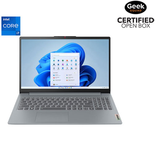 Boîte ouverte - Portable de 15,6 po IdeaPad Slim 3i de Lenovo - Gris arctique