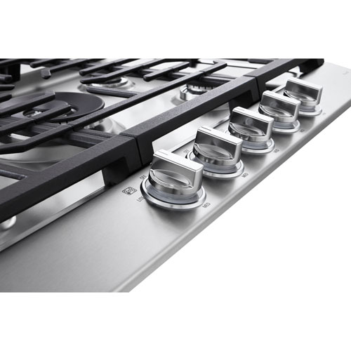 LG 30" 5-Burner Gas Smart Cooktop (CBGJ3027S) - Stainless Steel