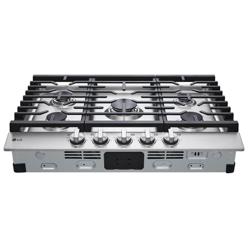 LG 30" 5-Burner Gas Cooktop (CBGJ3023S) - Stainless Steel