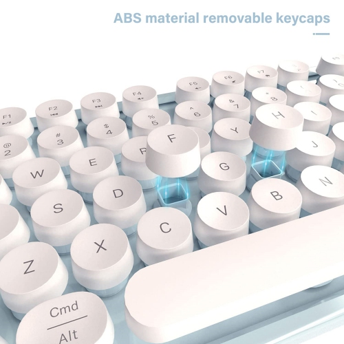 NIERBO 2.4G USB Ergonomic Wireless Keyboard and Mouse Combo for Computer, Laptop, PC Desktops