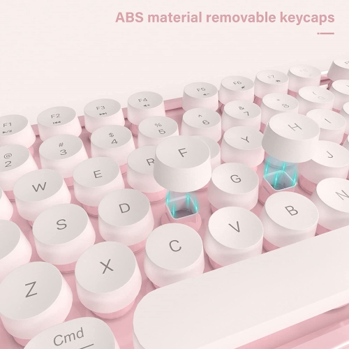 NIERBO 2.4G USB Ergonomic Wireless Keyboard and Mouse Combo for Computer, Laptop, PC Desktops