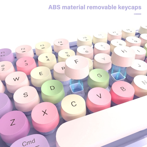 NIERBO 2.4G USB Ergonomic Wireless Keyboard and Mouse Combo for Computer, Laptop, PC Desktops